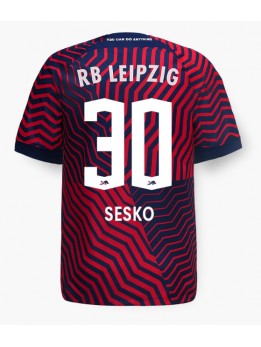 Billige RB Leipzig Benjamin Sesko #30 Bortedrakt 2023-24 Kortermet